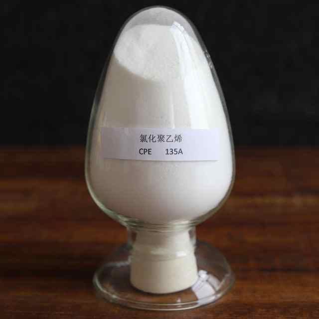 Density White Powder CPE Chlorinated Polyethylene For Liquid Bottle Packaging