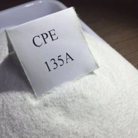 सीपीई 135 ए क्लोरीनयुक्त पॉलीथीन सीपीई प्रभाव संशोधक सीएएस 63231-66-3 सफेद पाउडर: